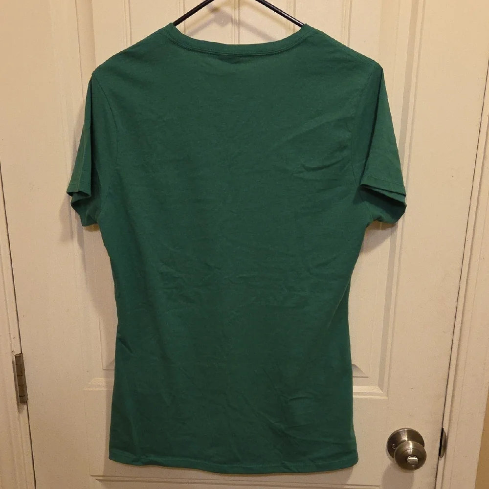 Tropical Floral Green Frida Kahlo Graphic T-Shirt - Picture 4 of 6